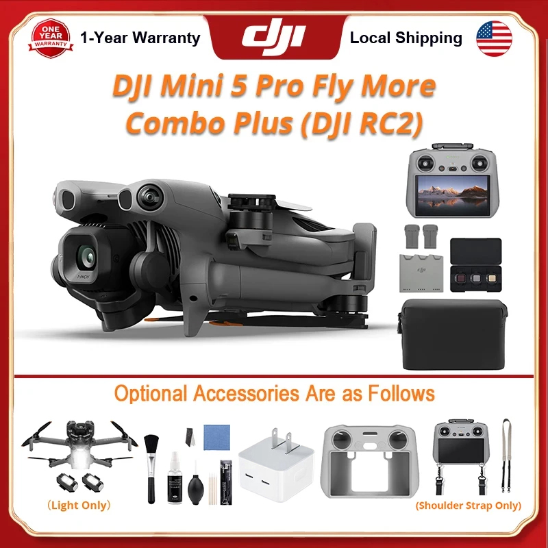 Drone Strobe Light - DJI Mini 5 Pro Fly More